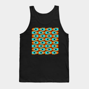 retro seventies style pattern Tank Top